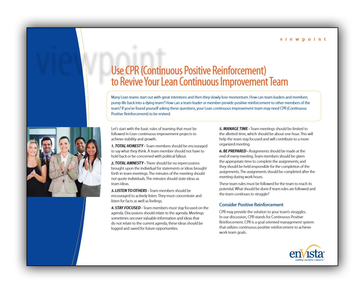 Reflection on cpr image